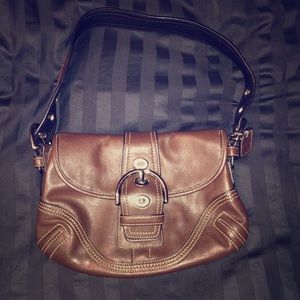 Coach Small Hobo - Brown